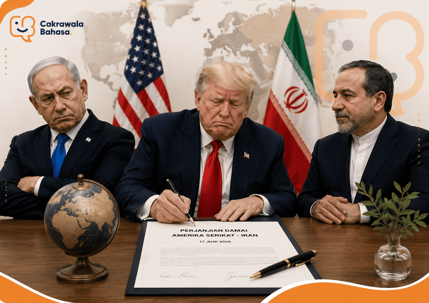 AS-Iran Capai Kesepakatan Damai, Trump Dinilai Utamakan Kepentingan Amerika Serikat